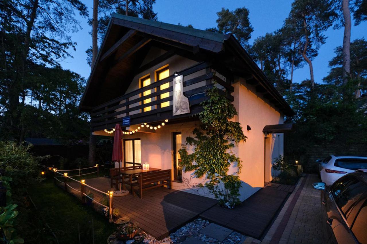 Dom Kotik W Lukecinie Villa Exterior foto